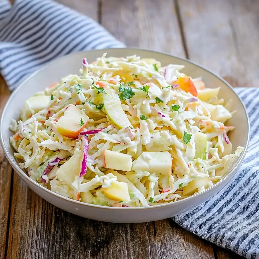 Whip Up Sweet & Spicy Apple Coleslaw in 15 Minutes